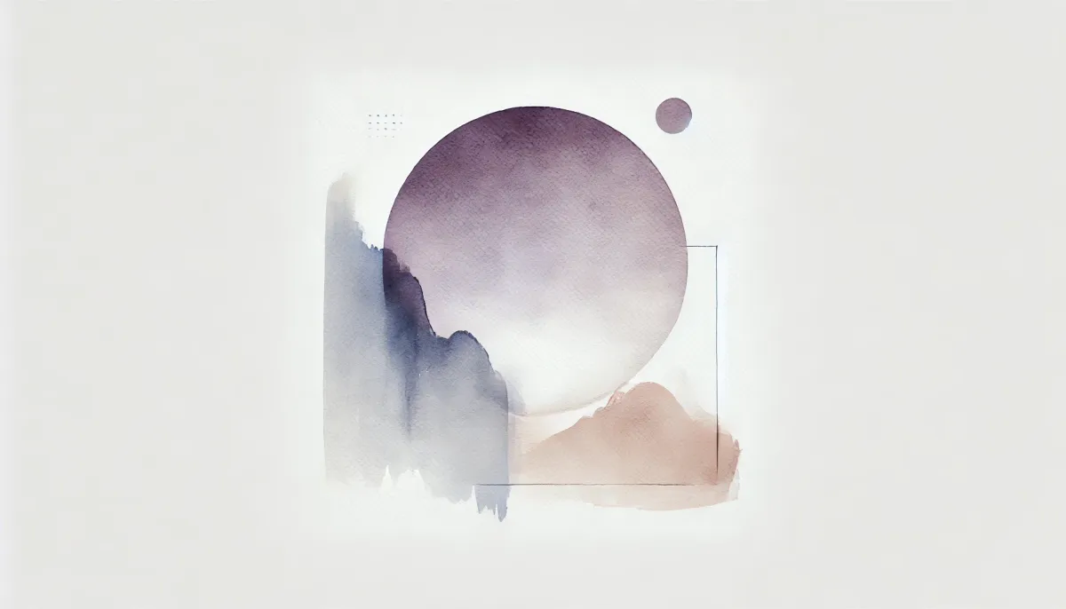 Abstract watercolor image